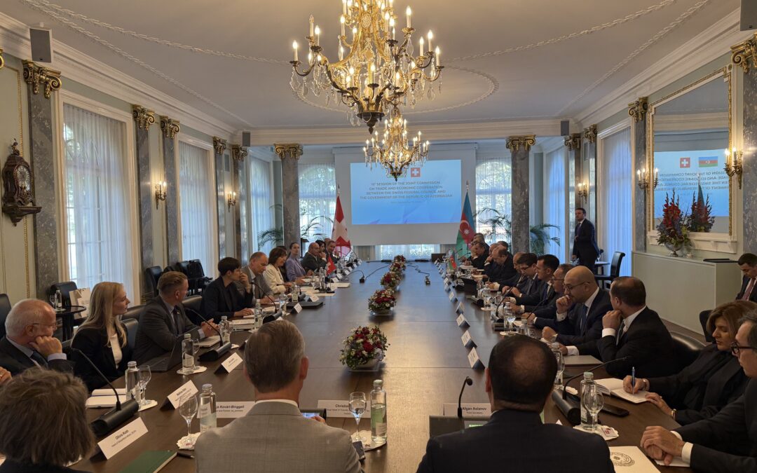 SACCI in the Azerbaijan-Switzerland Joint Economic Commission